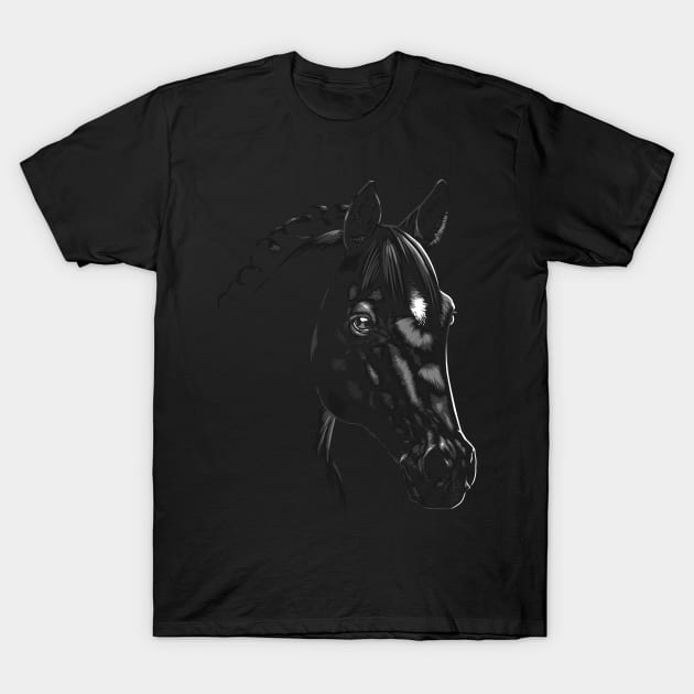 Beautiful Arabian horse T-Shirt by albertocubatas